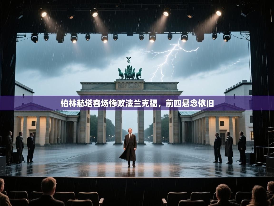 柏林赫塔客场惨败法兰克福，前四悬念依旧  第1张